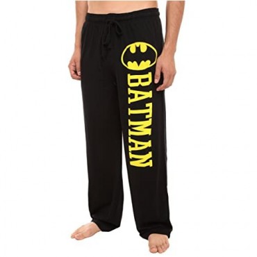DC Comics Batman Guys Pajama Pants (XX-Large) Black