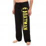 DC Comics Batman Guys Pajama Pants (XX-Large) Black