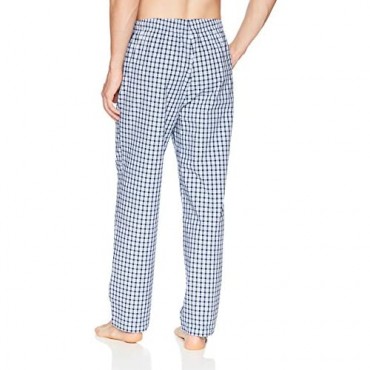 Essentials Men's Straight-Fit Woven Pajama Pant