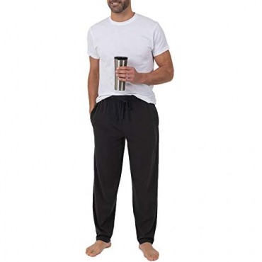 Fruit of the Loom Men's Extended Sizes Jersey Knit Sleep Pant (1 & 2 Packs)
