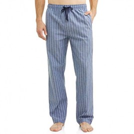 Hanes Men's & Big Men's Woven Plaid Stretchy Sleep Pant