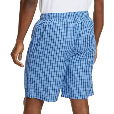 Nautica Men's Soft Woven 100% Cotton Elastic Waistband Sleep Pajama Short