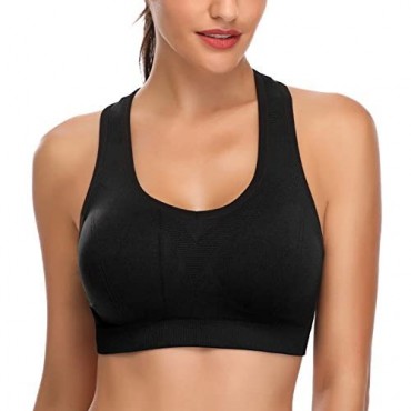BHRIWRPY Cute Push Up Padded Strappy Sports Bras for Women Comfortable Bra for Activewear