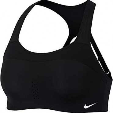 Nike Women's Alpha Dri-FIT Sports Bra (Black/White MAC)