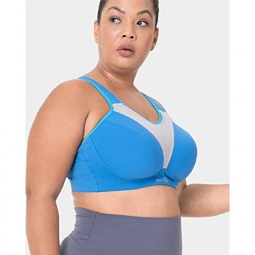 Sports Bras for Women Plus Size High Impact Full Coverage All-Round Support for Running