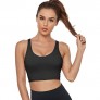 Women Longline Sports Bra Workout Top Yoga Bras High Impact Padded Support Gym Fitness Running Crop Tank Tops