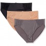  Brand - Arabella Women's Hi Leg Lace Detail Panty  3 Pack