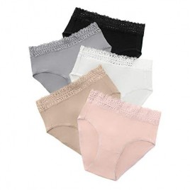 Davy Piper The Patsy High-Waist Panties for Women 5-Pack Women’s Underwear