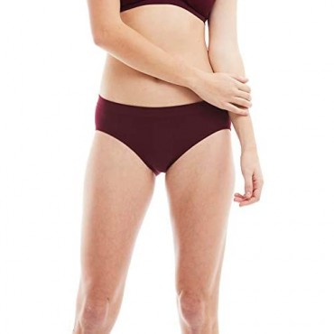 Kalon 6 Pack Women's Hipster Brief Nylon Spandex Underwear