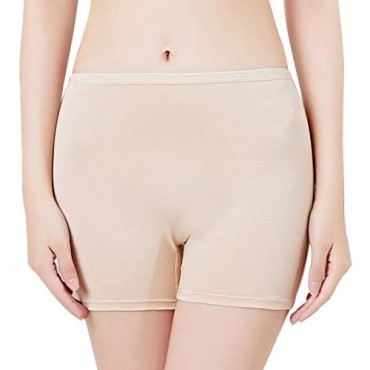 Bolivelan Cotton Boyshort Breathable High Middle Waist Panties Pack of 6