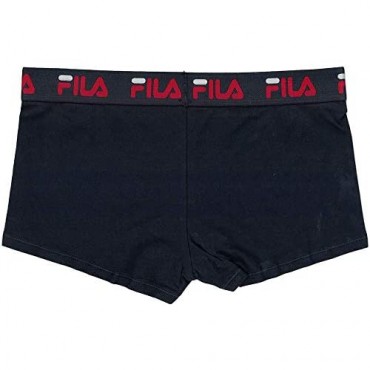 Fila Women's Waistband Logo Cotton Boyshort Panty