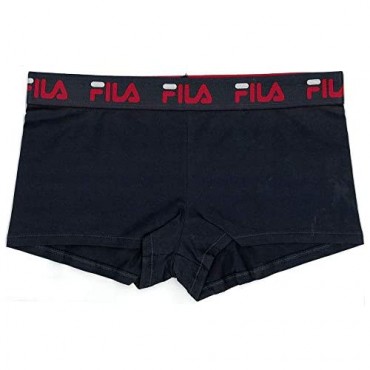 Fila Women's Waistband Logo Cotton Boyshort Panty