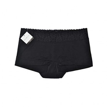 Ladies & Men's story Women's No Show Microfibre Lace Dream Boyshort Panties Boyleg Briefs Underwear