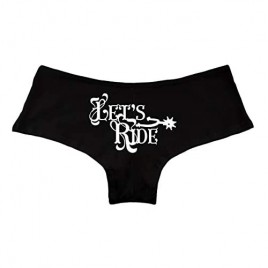 Let's Ride Women's Boyshort Underwear Panties