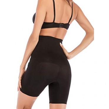 OMG Shop Womens Shapewear Tummy Control Shorts High Waist Thigh Slimmer Body Shaper Underwear Mid-Thigh Panties