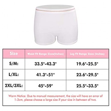 Postpartum Mesh Panties 3-Pack Disposable Seamless C-Section Recovery Anti-Chafing Mesh Underwear (2XL/3XL)