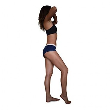 Sexy Basics Women’s 12 Pack Boyshort Panties | Ultra-Soft & Silky Nylon -Spandex Stretch Underwear